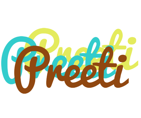 Preeti cupcake logo