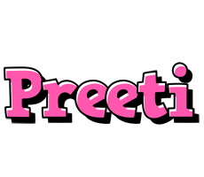 Preeti girlish logo