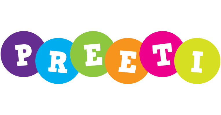 Preeti happy logo
