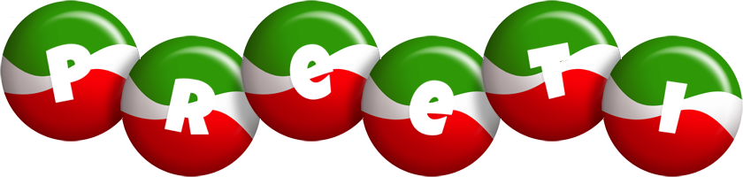 Preeti italy logo