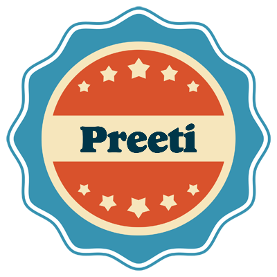 Preeti labels logo