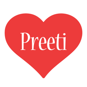 Preeti love logo