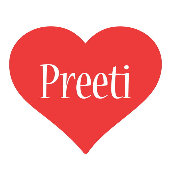 Preeti love logo