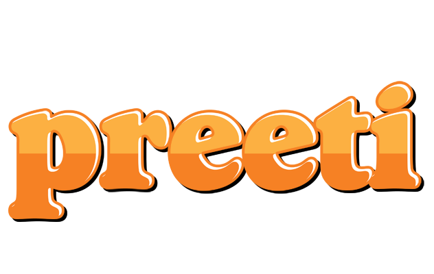 Preeti orange logo
