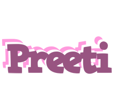 Preeti relaxing logo