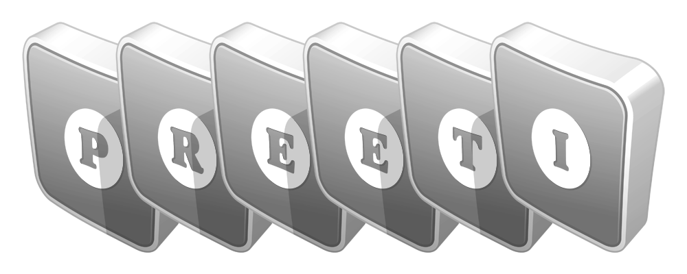 Preeti silver logo
