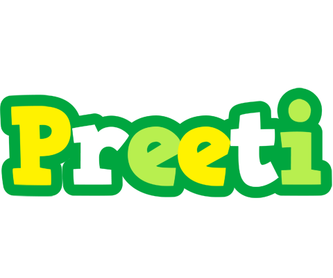 Preeti soccer logo