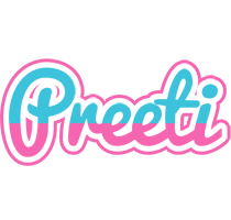 Preeti woman logo