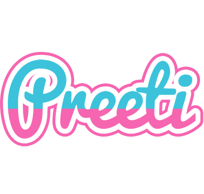 Preeti woman logo