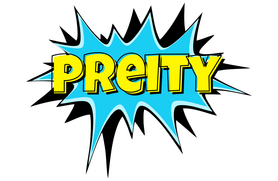 Preity amazing logo