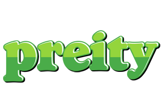 Preity apple logo