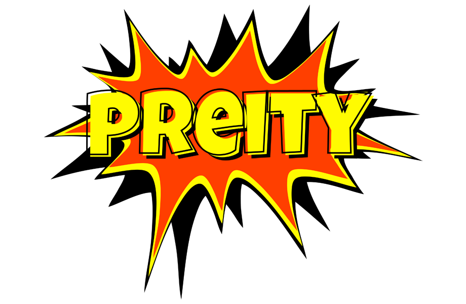 Preity bazinga logo