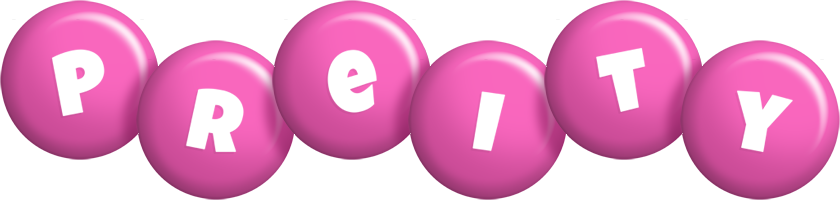Preity candy-pink logo
