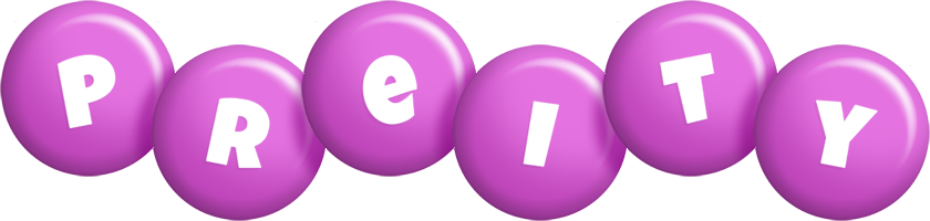 Preity candy-purple logo