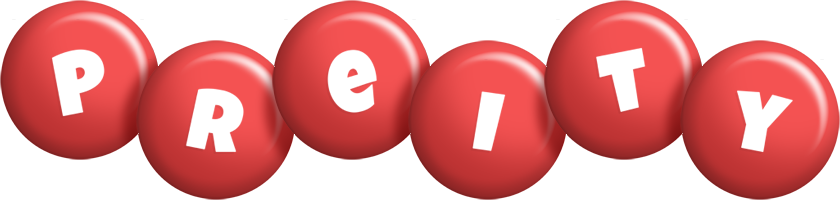 Preity candy-red logo