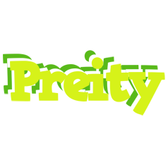 Preity citrus logo