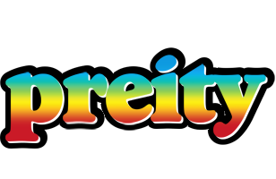 Preity color logo