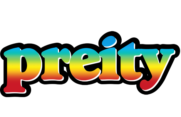 Preity color logo