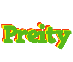 Preity crocodile logo