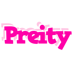 Preity dancing logo
