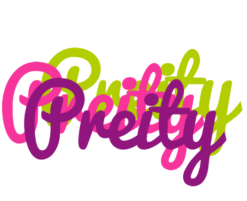 Preity flowers logo