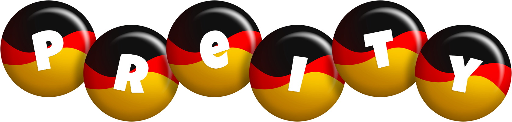Preity german logo