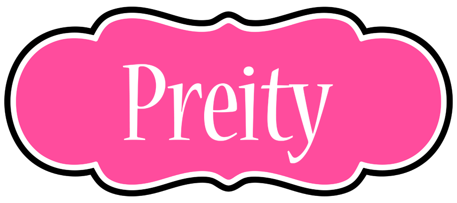 Preity invitation logo