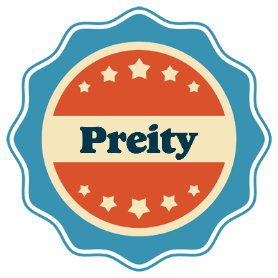Preity labels logo