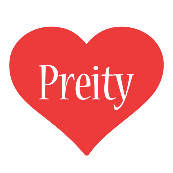 Preity love logo