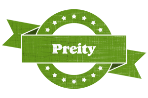 Preity natural logo