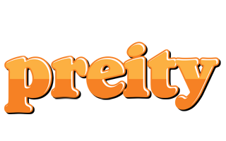 Preity orange logo