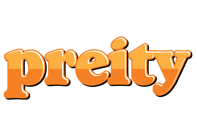 Preity orange logo