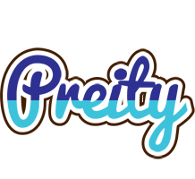 Preity raining logo