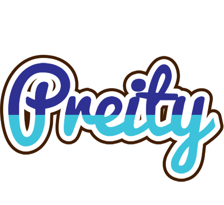 Preity raining logo