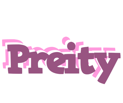 Preity relaxing logo