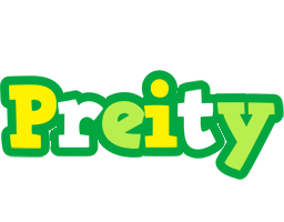 Preity soccer logo