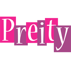 Preity whine logo