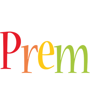 Prem birthday logo