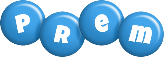 Prem candy-blue logo