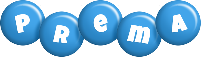 Prema candy-blue logo