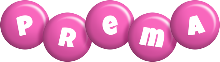 Prema candy-pink logo
