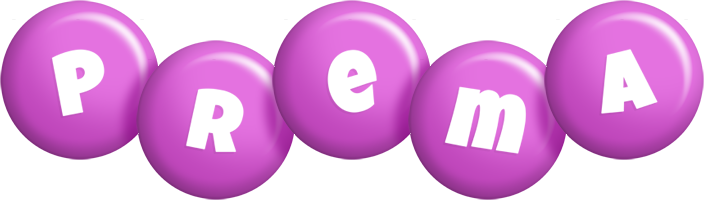 Prema candy-purple logo