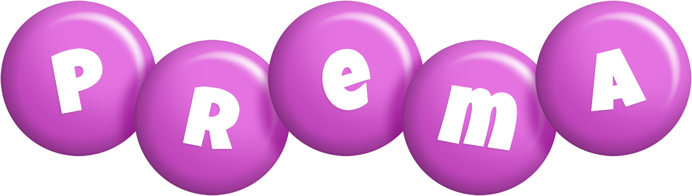 Prema candy-purple logo