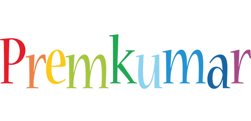 Premkumar birthday logo