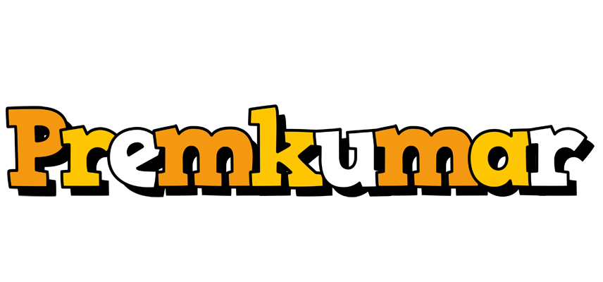 Premkumar cartoon logo