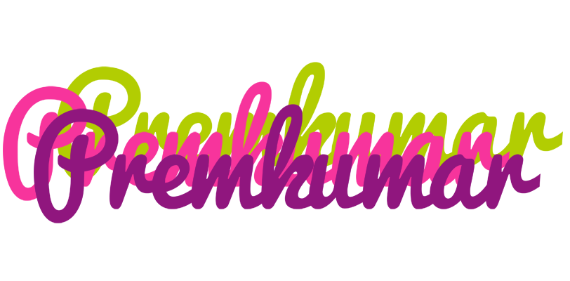 Premkumar flowers logo