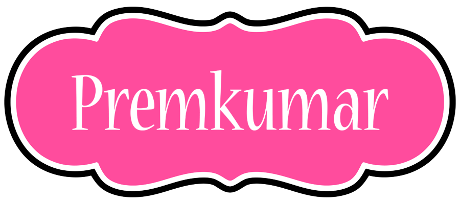 Premkumar invitation logo