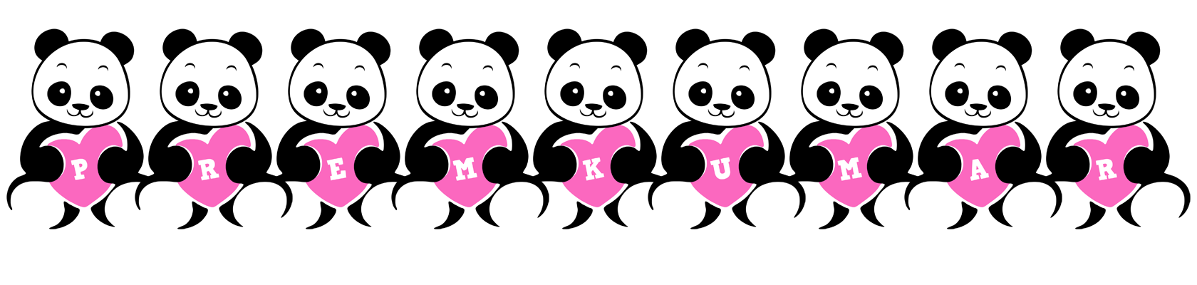 Premkumar love-panda logo