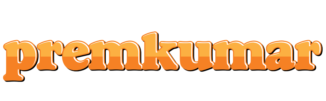 Premkumar orange logo