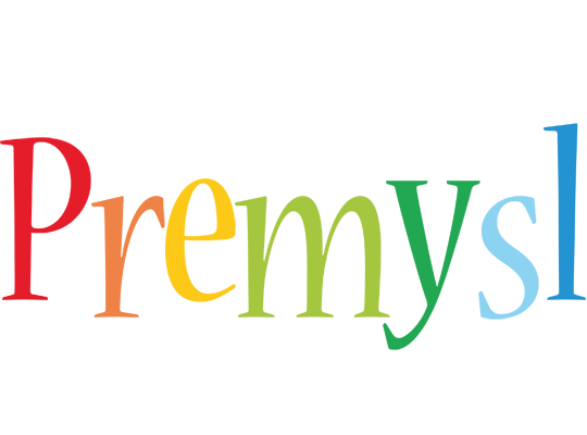 Premysl birthday logo